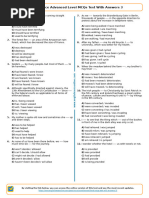 893 Passive Voice Advanced Level Mcqs Test With Answers 3