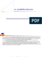 Portofoliul Elevului