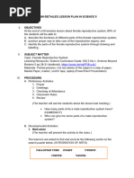 Semi Detailed Lesson Plan in Science 5