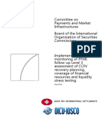 Implementation Monitoring of PFMI Follow-Up Level 3 Assessment of CCPS' Recovery Planning, Coverage of Financial Resources and Liquidity Stress Testing - 2018