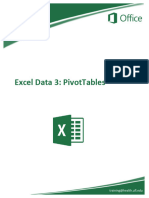 ExcelData3 PivotTables