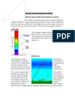 Applications of Electromagnetic Radiation