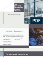 Inventory Management and Short Term Finances For Financing Current 1