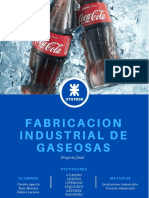 Producción de GASEOSAS Intalaciones y Proceso Industrial