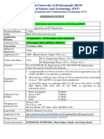 MICT Admission Circular 2024 - Extended