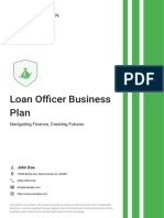 Loan Officer Business Plan