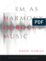 0form As Harmony in Rock Music