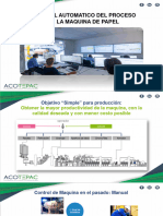 CONTROL AUTOMÁTICO DEL PROCESO DE LA MÁQUINA DE PAPEL - Guillermo Usme - Semcon