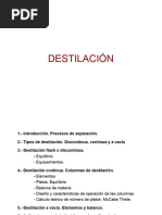 DESTILACIÓN