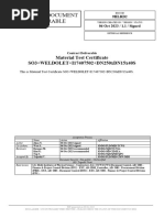 Material Test Certificate SO3+WELDOLET+I 9HLRD2 v1 1