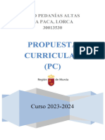 Propuesta Curricular IESO Pedanías Altas 23-24