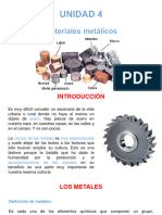 Unidad 4 Materiales Metálicos - A