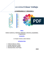 Acidos Nucleicos y Vitaminas