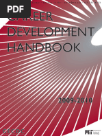 Mit Career Development Handbook