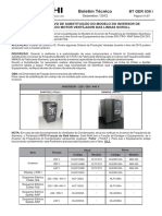 2012 BT GER 039 I INFORMATIVO SUBSTITUIÇÃO INVERSOR FREQUENCIA MOTOR VENTILADOR