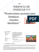 Promovemos Vínculos Familiares Al Celebrar Juntos Nuestro Aniversario.