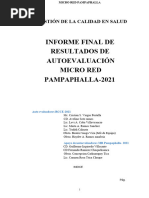 Informe Autoevaluacion Pampaphalla 2021