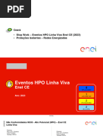 Eventos HPO Linha Viva CE - Proteções Isolantes Redes Energizadas