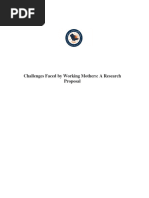 Challenges Faced by Working Mothers A Research Proposal4-1