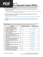 Short-Run Aggregate Supply (SRAS) : Macro Topic 3.3