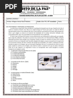 Examen Bimestral Iv Sede Jicamarca 2