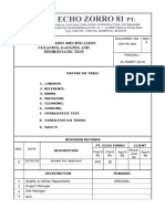 JG-SC-004 Cleaning, Gauging, and Hydrostatic Test