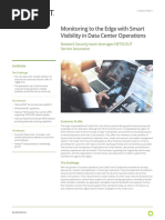 Monitoring To The Edge With Smart Visibility in Data Center