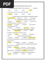 Question Bank For The Final Biology Exam PDF