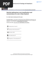 Detrital Sedimentary Rock Classification and Nomenclature For Use in New Zealand