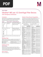 Millipore Ultrafree-MC Centrifugal Filter Units 0,22 M Pr04184-Rev0618