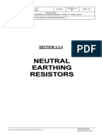 Section 3.3.4 Neutral Earthing Resistors R1