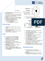 B1.1 Knowledge Organiser