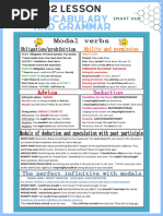 B2 English Lesson Plan - Modal Verbs