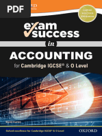 Exam Success in Accounting Igcse Cambridge