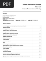 Oflows Application Package: Fulton Bank Product: Premium Business Checking