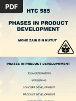 Chapter 2 Stages in Product Development