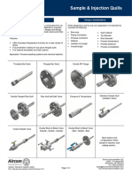 Sample and Injection Quill Catalog