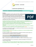 La Correction - L Expression Du Patrimoine Genetique 2