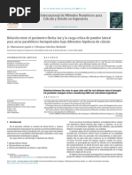 Relaci N Entre El Par Metro Flecha Luz y La Carga CR Tica de Pandeo Lateral para Arcos Parab Licos Biempotrados Bajo Diferentes Hip Tesis de C Lculo