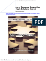 Full Download Fundamentals of Advanced Accounting 4th Edition Hoyle Solutions Manual