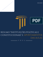 Sebenta de Direito Constitucional