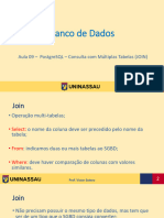 Banco de Dados 09