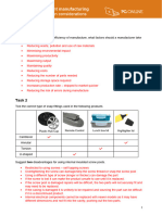 AQA DT 7552 Unit 11 Worksheet 6 Answers