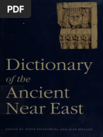 Dictionary of The Ancient Near East - Piotr Bienkowski, Alan Ralph Millard