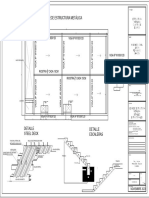 Plano Distribucion Metalica Cuarto de Equipos