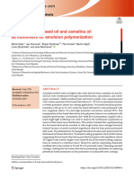 Derivatives of Linseed Oil and Camelina Oil As Monomers For Emulsion Polymerization