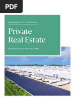 Essentials of Private Real Estate International Brochure