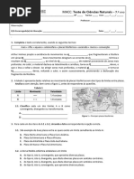 Macc:: Teste de Ciências Naturais