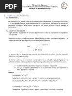 Matematica 10 Potencia