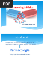 Farmacología Básica (2 Semanas) Modulos II YIII